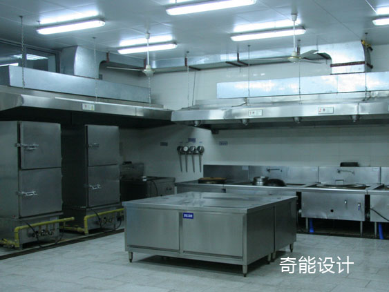 大型食堂廚房設備設計