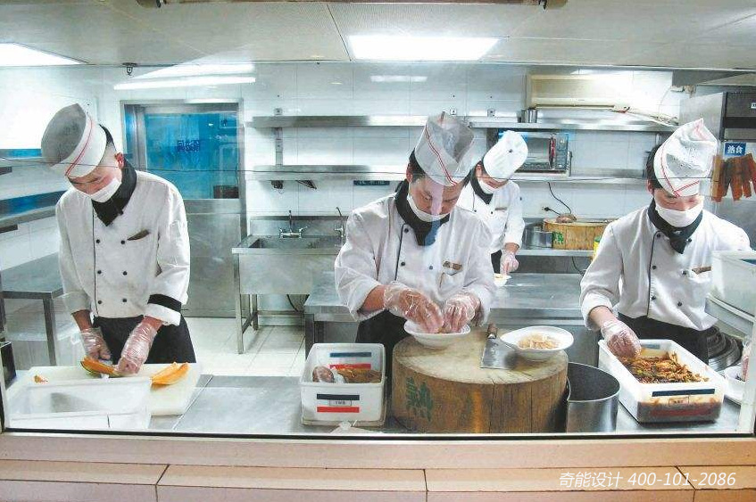飯店廚房涼菜間設計